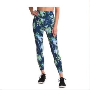 NWT Gottex Floral Leggings Blue Size: S